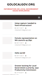 Mobile Screenshot of golocalgov.org